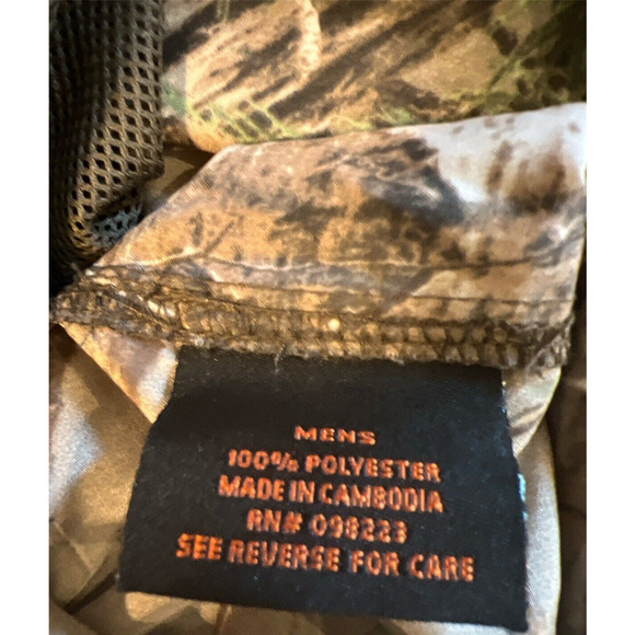 Game Winner Camo Shirt Mens L Short Sleeve Vented Realtree Hunting Fishing Top - Picture 8 of 11